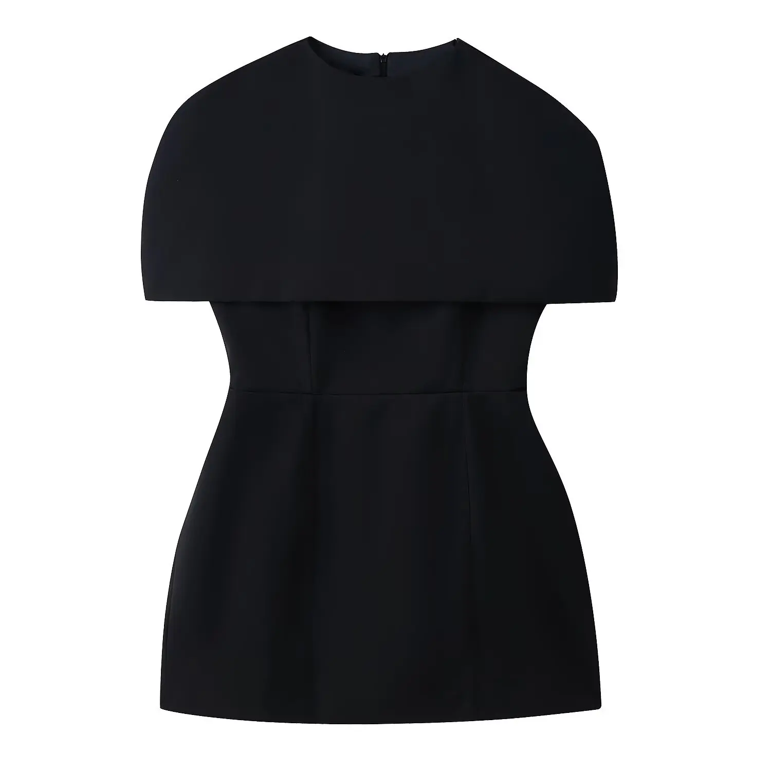 KONDALA Chic Sheath Shawl Mini Club Woman Mini Dress Fashion 2026 Spring Night Party Dress Vintage Solid Party Elegant Vestidos