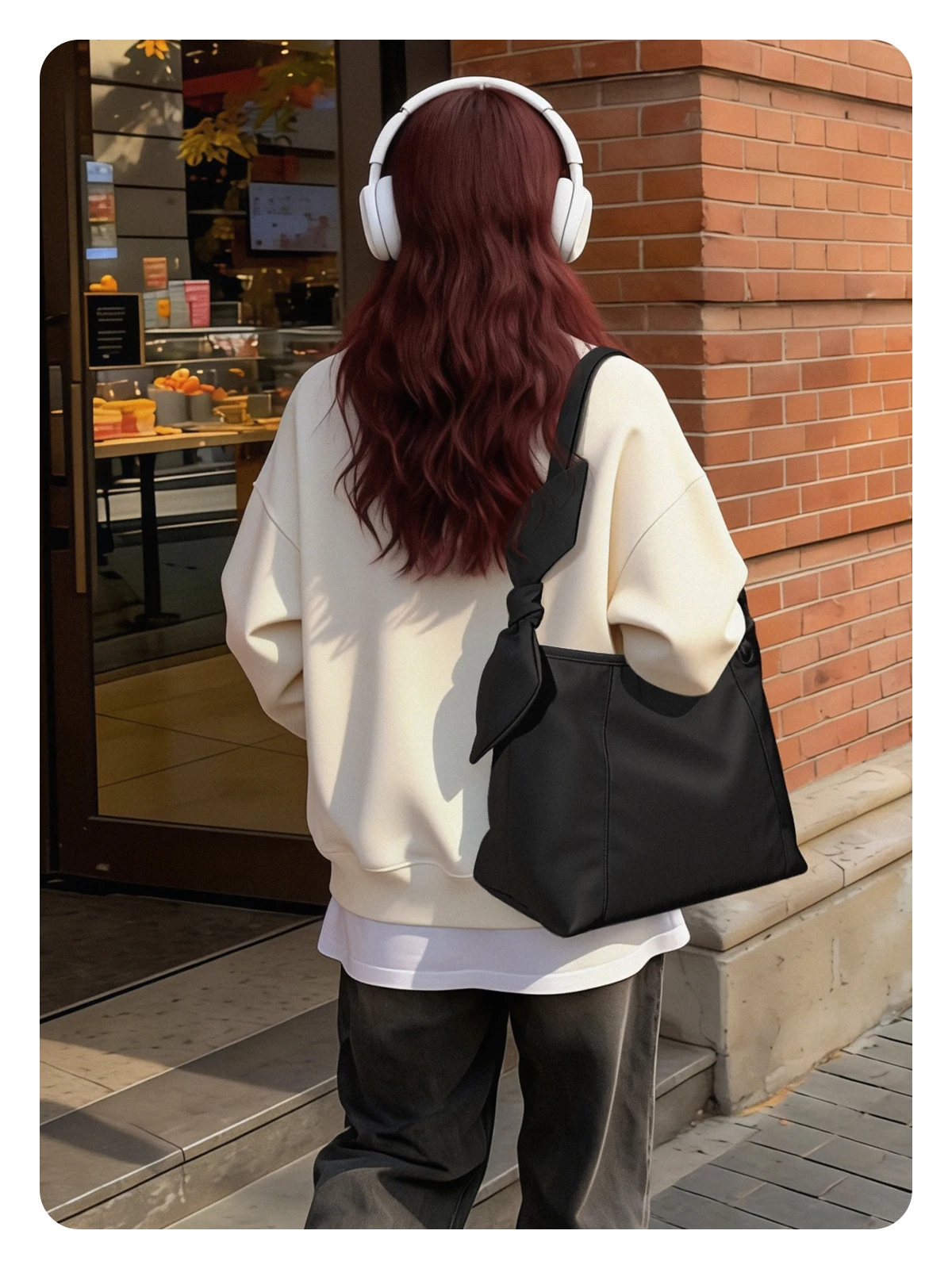 BAGSMART Women Large Capacity Crossbody Bag Casual Shoulder Handbag Waterproof Travel Bag Multi-Function Overnight Shoulder Bag