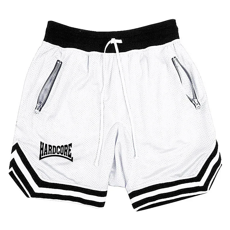 2026 New Hardcore Men's Summer Personalized Printed Shorts with High Quality Casual Elasticity and Comfortable Breathable Waist