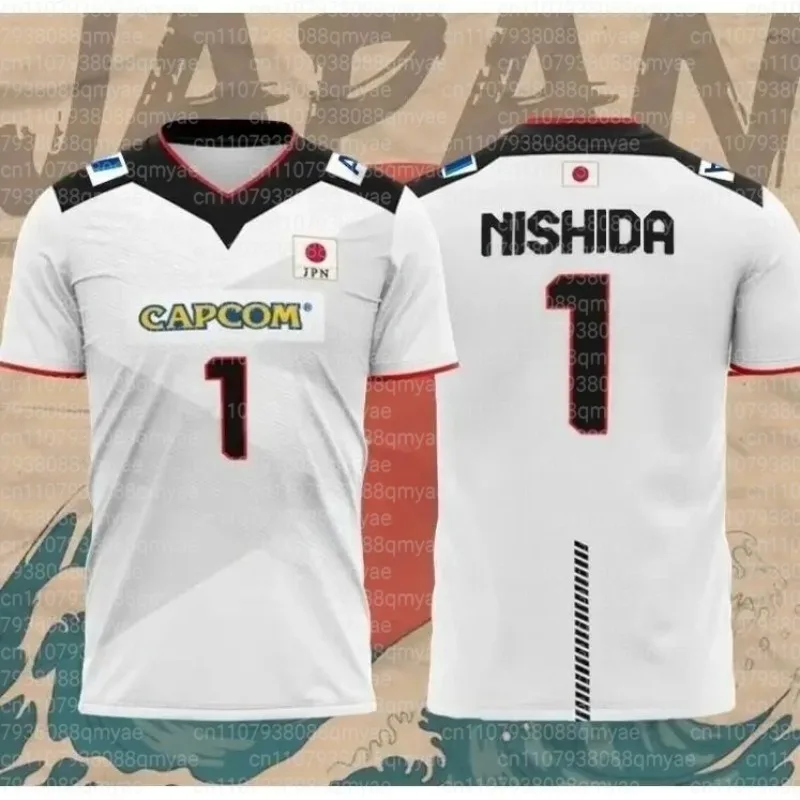 Japanese Volleyball Suit Parent Child Wear R. Takahashi 21 Ishikawa 14 Sports and Leisure Breathable Quick Drying Loose T-shirt