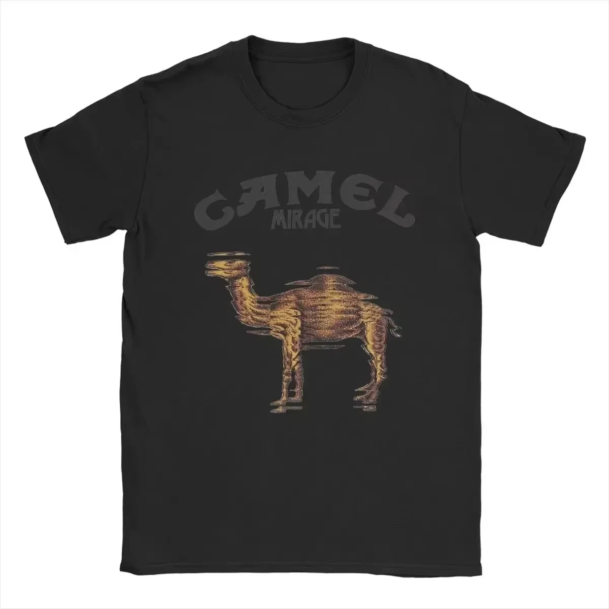 Retro Car Camel Cigarettes T-Shirt Vintage Cotton Tops Tee Short Sleeve Casual Streetwear Oversized Women Men Clothing 2026