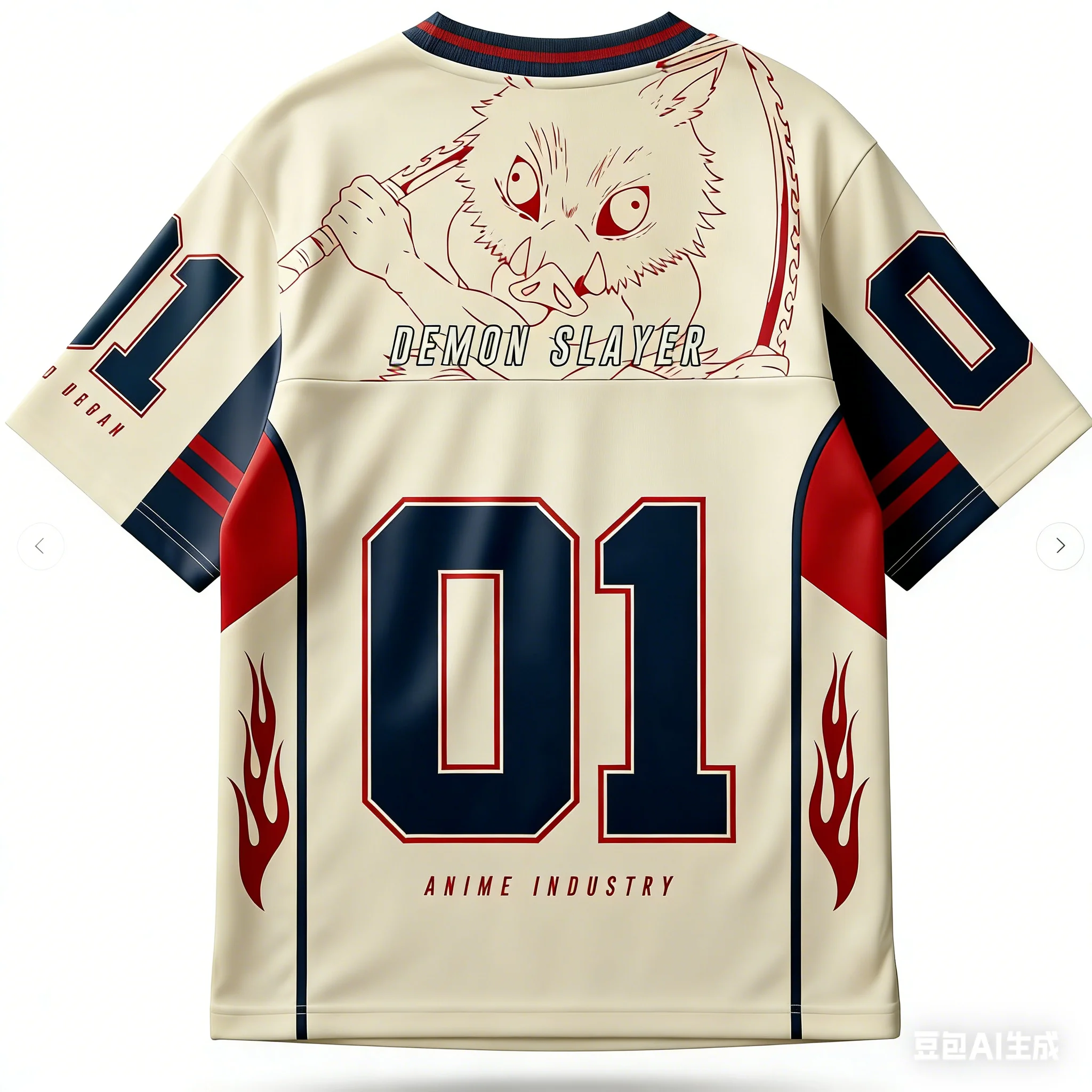 Demon Slayer Adult and Kids American-Style Jersey T-Shirt, Multi-Character 3D Print Trendy Anime Short Sleeve, Shorts Friend