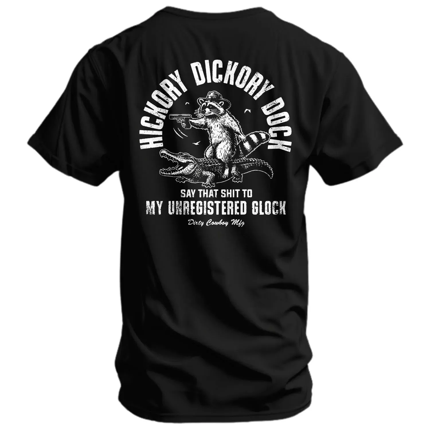 Hickory Dickory Dock Men's T-Shirt - Combat Iron Military T-shirt - Suitable for Sports Wear Pure Cotton