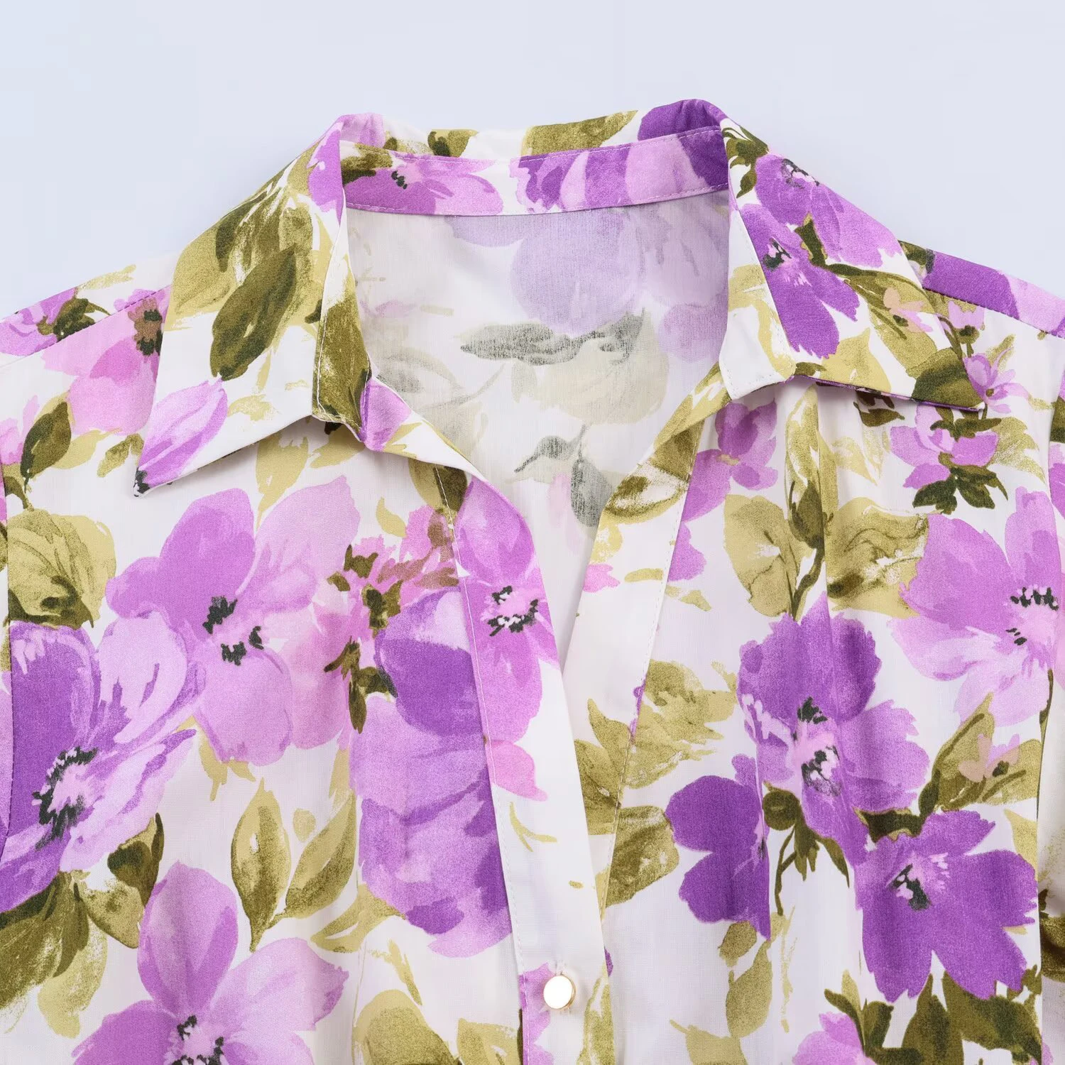 European and American style spring and summer new women's clothing with waist belt and flower print medium long dress
