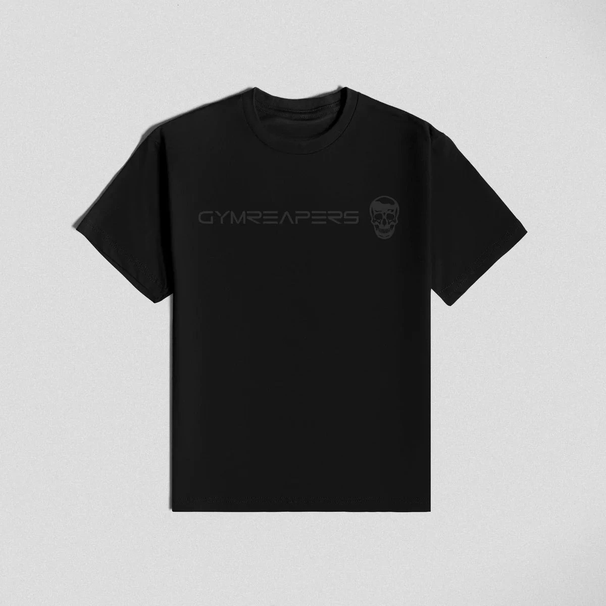GYM This Simple Skull Letter Printed T-shirt Is Suitable for Fitness and Has A Slim Fit