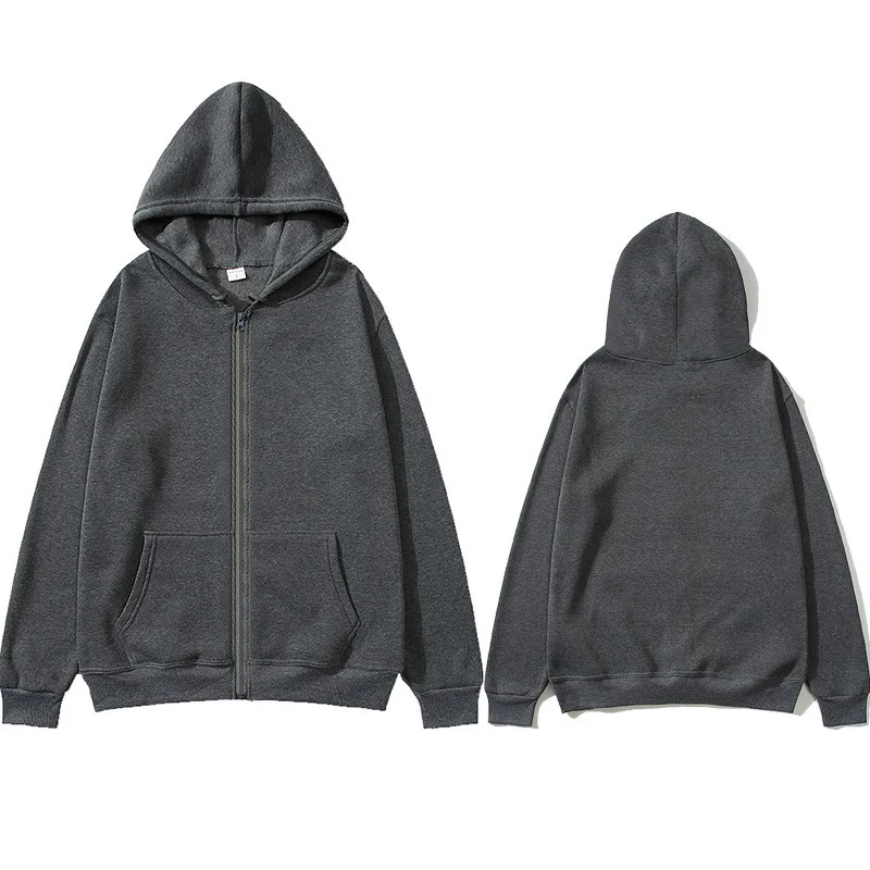 2025 New Neutral Zipper Hoodie Running Sports Shirt Fashion Classic Casual Zipper Jacket Y2k Hip Hop Street Wear