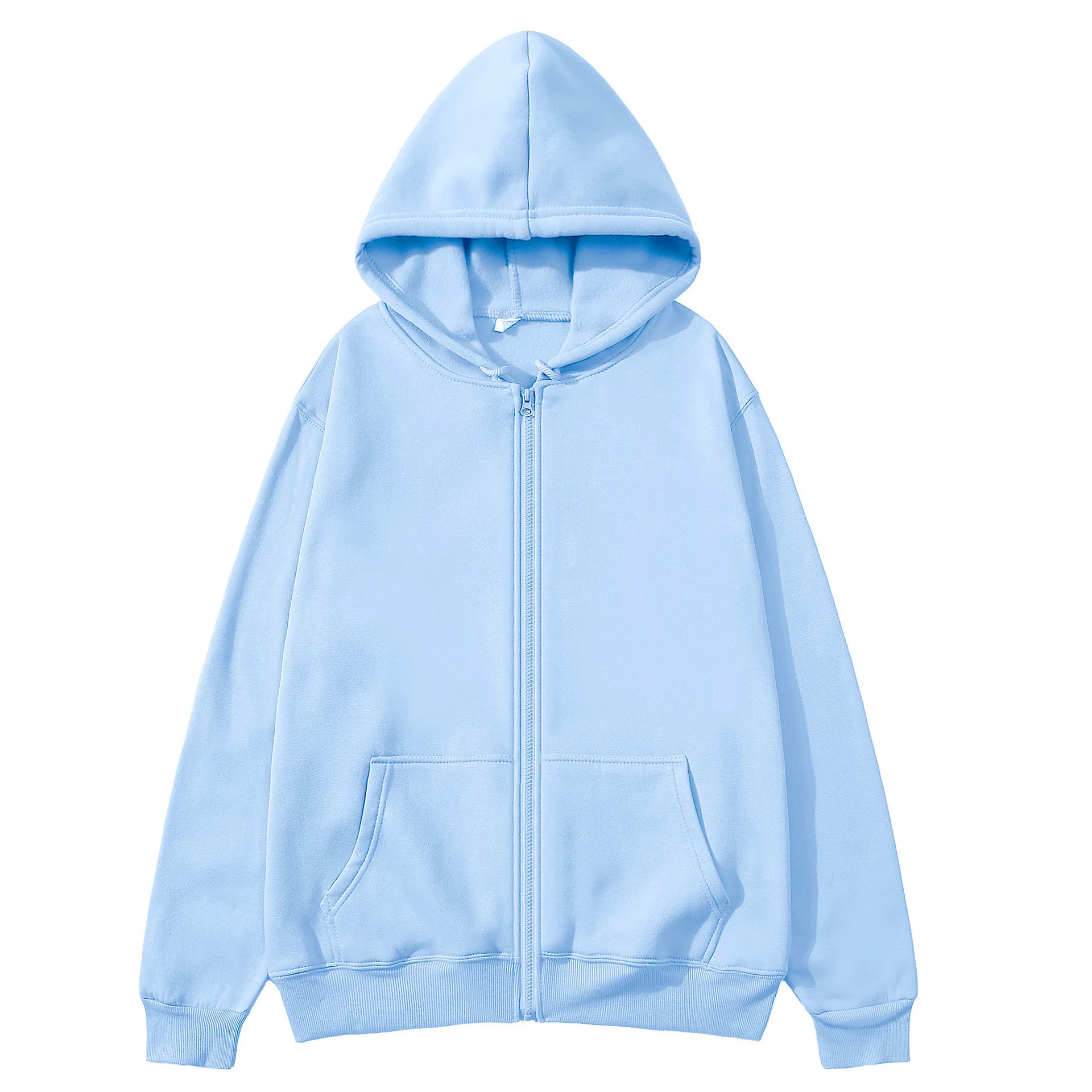 2025 New Neutral Zipper Hoodie Running Sports Shirt Fashion Classic Casual Zipper Jacket Y2k Hip Hop Street Wear