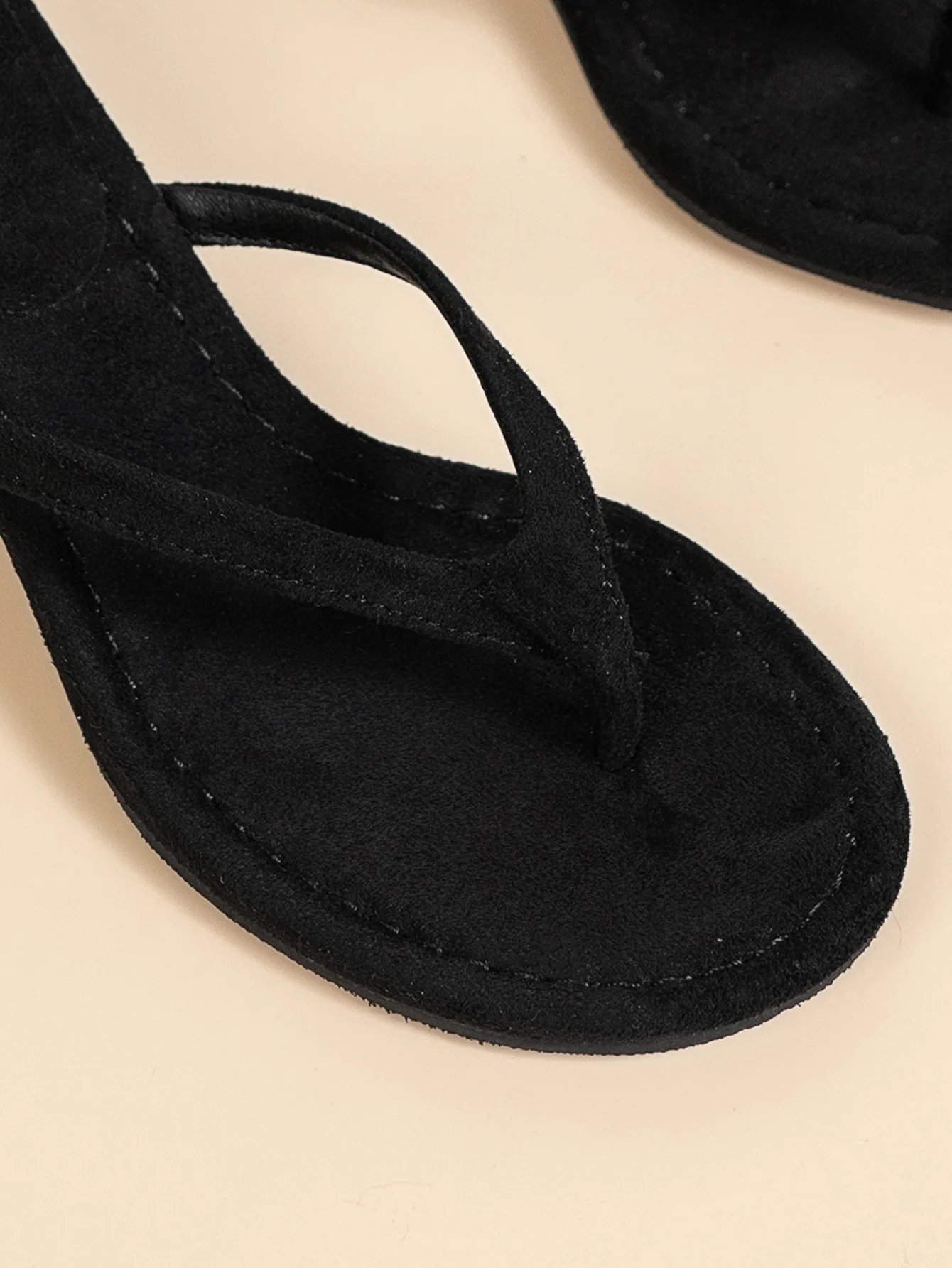 Fashion Round Toe Women Thin Heels Slippers Slides Female Flip Flops Sandals Spring Summer Ladies Heeled Slippers Shoes Pumps