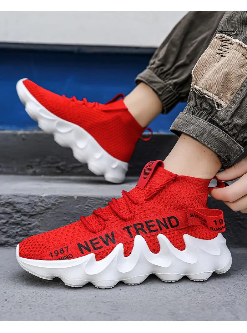 Men's Large Size Outdoor Hiking And Running Shoes Comfortable Casual Versatile Fashionable Sports Shoes for Couples Training