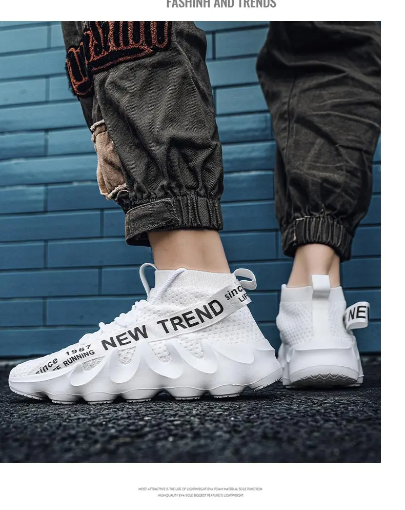 Men's Large Size Outdoor Hiking And Running Shoes Comfortable Casual Versatile Fashionable Sports Shoes for Couples Training