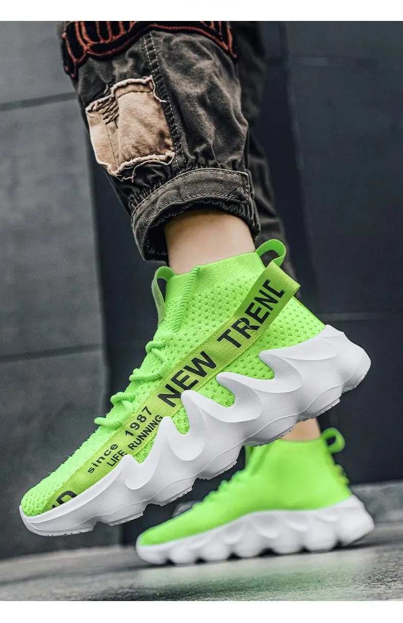 Men's Large Size Outdoor Hiking And Running Shoes Comfortable Casual Versatile Fashionable Sports Shoes for Couples Training