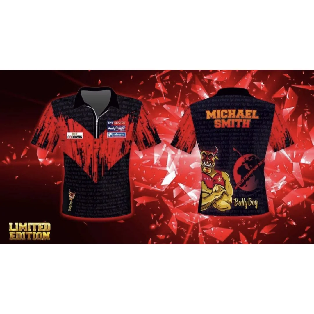 Michael Smith "Bully Boy" Limited Edition Darts Shirt Summer Sports Dry Quickly Men's T-Shirt Children's Clothing Tee Y2k Woman