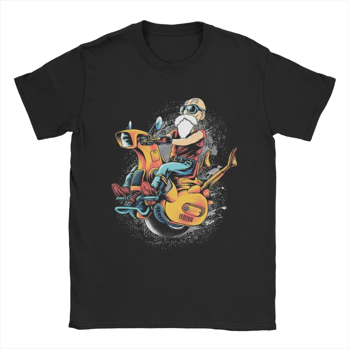 2026 New Dragon Ball Master Roshi Muten Kame Sennin Print T-shirt Short Sleeve T-shirt Men's and Women's T-shirt Men's Top