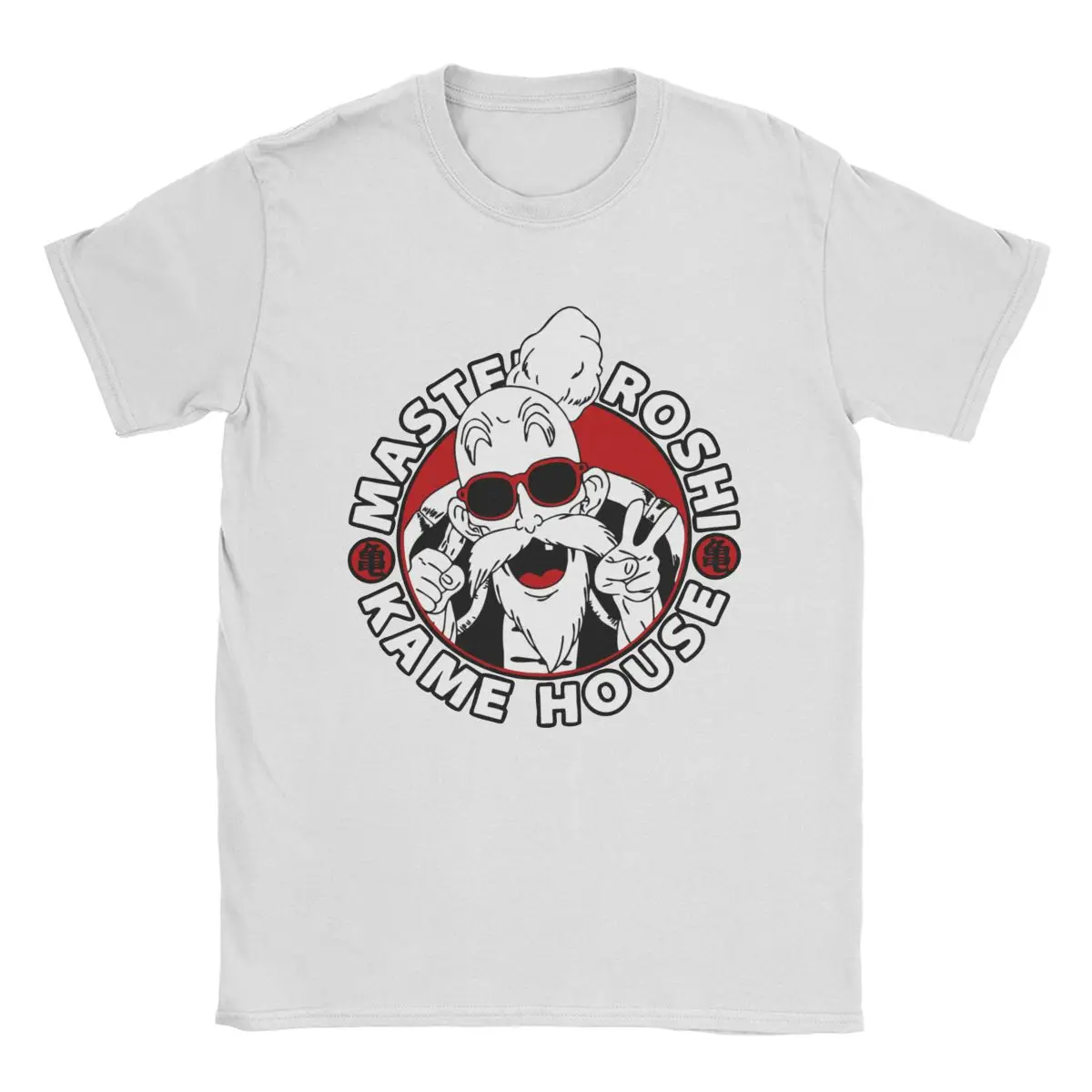 2026 New Dragon Ball Master Roshi Muten Kame Sennin Print T-shirt Short Sleeve T-shirt Men's and Women's T-shirt Men's Top