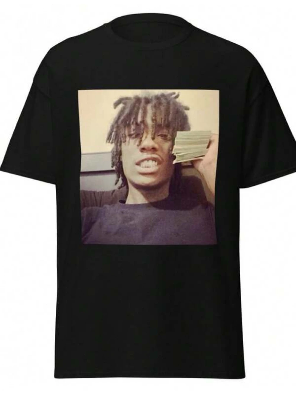 Osamason Graphic Tee Clothing Graphic Short Sleeve Shirt Men Women for Spring and Summer Unisex All-Season Men's T-Shirt Black