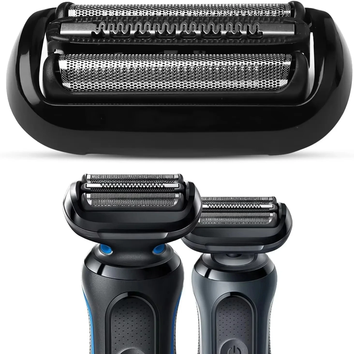 53B Head Replacement Is Suitable for 5/6 Series Electric Shavers 5018s, 5020s, 5031s, 5050cs, 6020s, 6072cc, Black