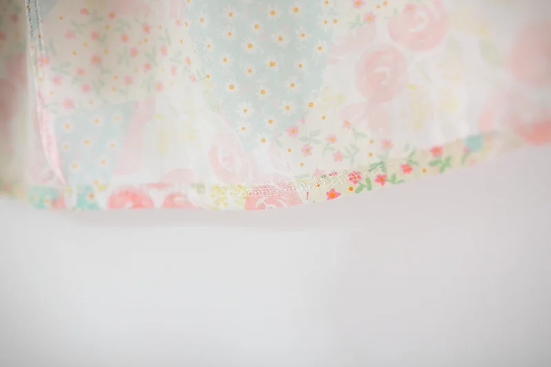 Sweet Lovely Summer New Baby Girl Dress Flower Print Birthday Party Princess Dress Children's Clothing 9 Months - 4 Years Old
