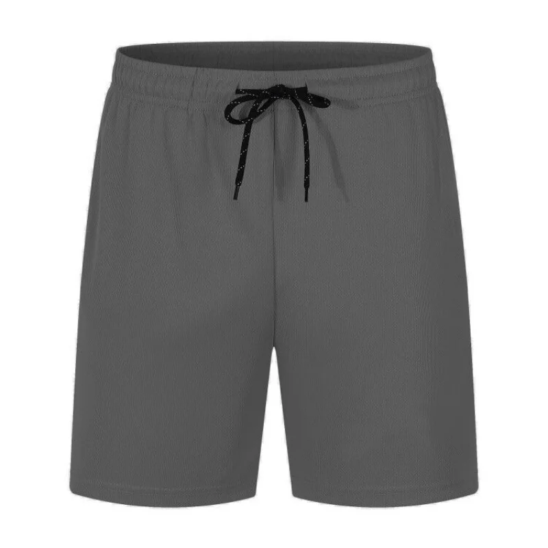 Summer hot sale Men drawstring sports shorts with zippers on both sides pockets, fashionable and comfortable 