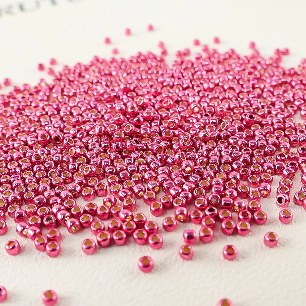 Japanese Imported TOHO Metal Color PF Series Beads Jewelry Accessories 10g Suitable for All Kinds of DIY Handmade