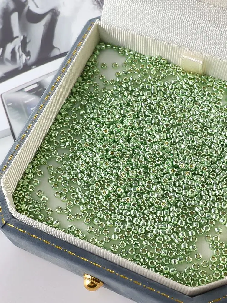 Japanese Imported TOHO Metal Color PF Series Beads Jewelry Accessories 10g Suitable for All Kinds of DIY Handmade