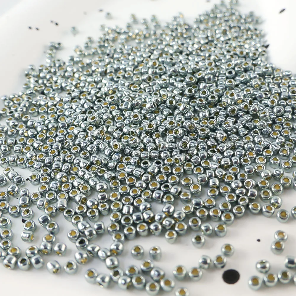 Japanese Imported TOHO Metal Color PF Series Beads Jewelry Accessories 10g Suitable for All Kinds of DIY Handmade