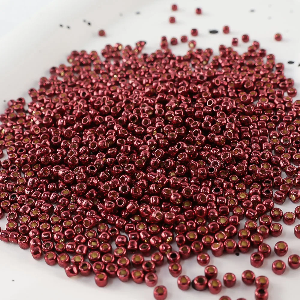 Japanese Imported TOHO Metal Color PF Series Beads Jewelry Accessories 10g Suitable for All Kinds of DIY Handmade
