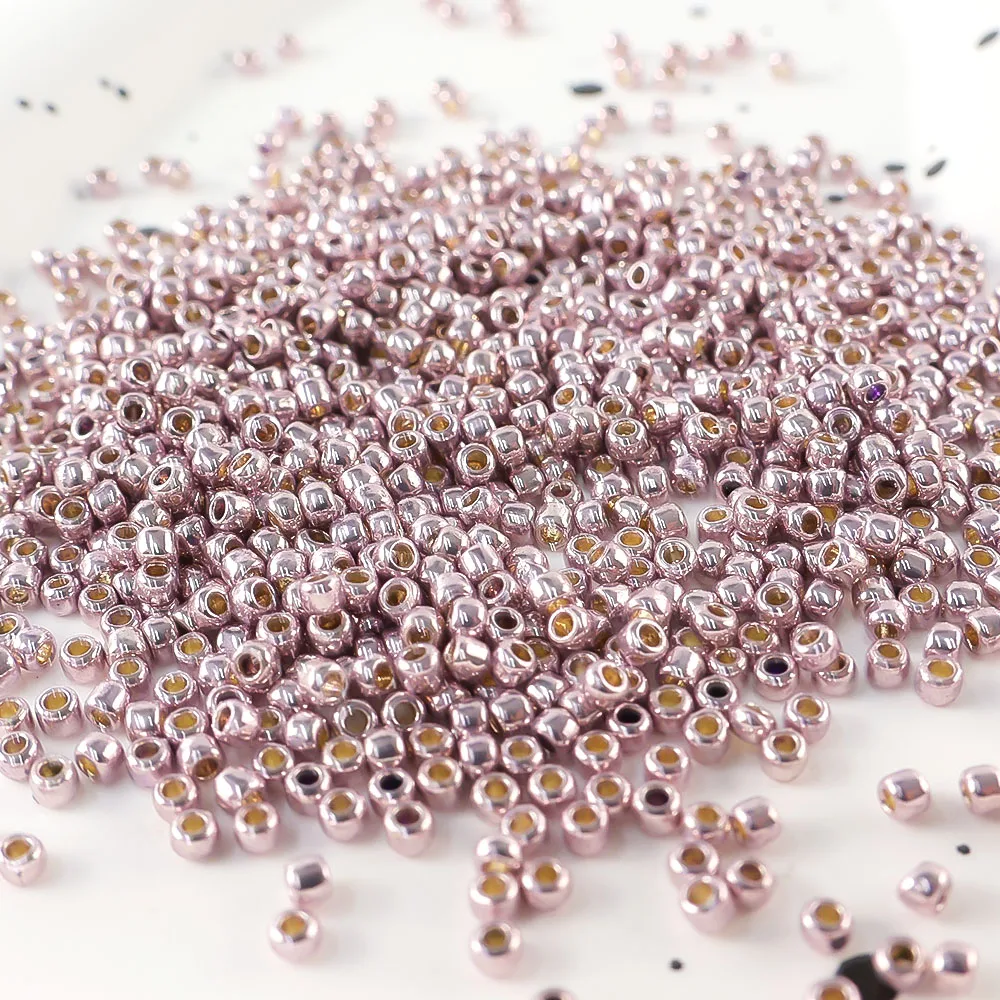 Japanese Imported TOHO Metal Color PF Series Beads Jewelry Accessories 10g Suitable for All Kinds of DIY Handmade