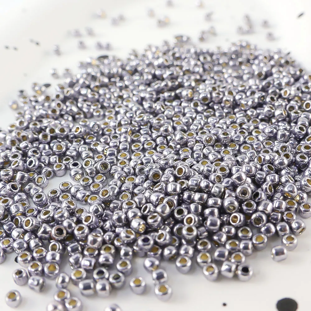 Japanese Imported TOHO Metal Color PF Series Beads Jewelry Accessories 10g Suitable for All Kinds of DIY Handmade