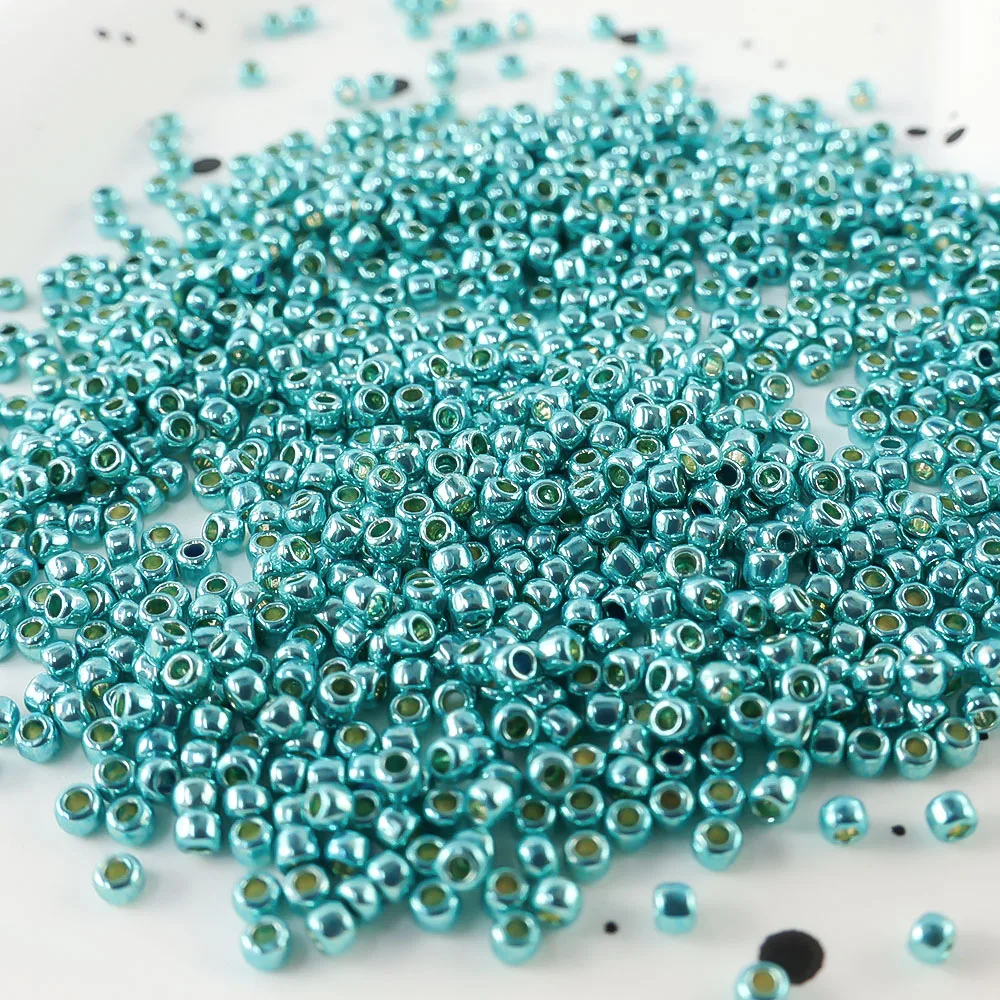Japanese Imported TOHO Metal Color PF Series Beads Jewelry Accessories 10g Suitable for All Kinds of DIY Handmade