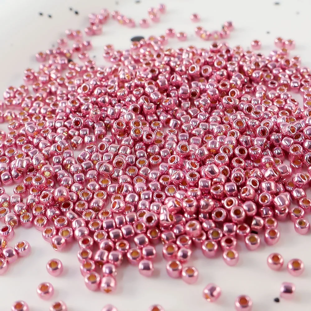 Japanese Imported TOHO Metal Color PF Series Beads Jewelry Accessories 10g Suitable for All Kinds of DIY Handmade
