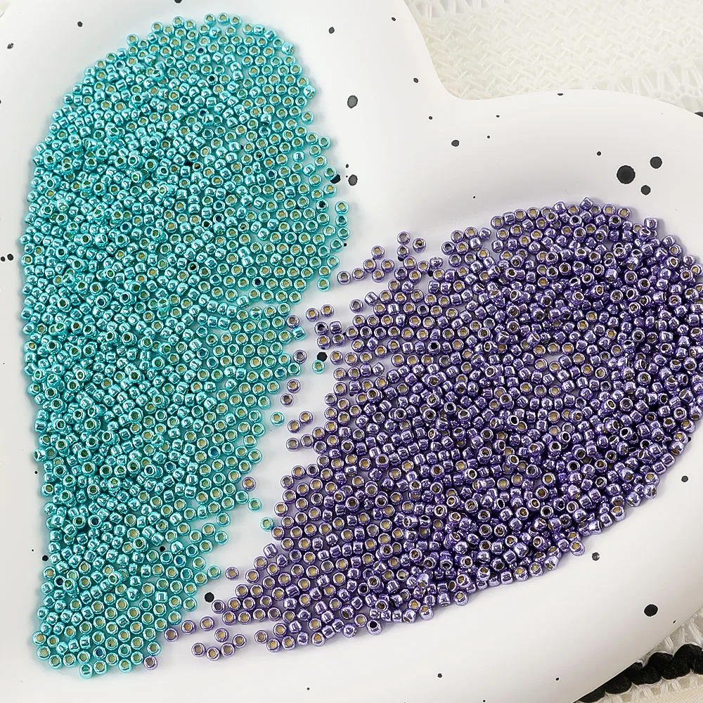 Japanese Imported TOHO Metal Color PF Series Beads Jewelry Accessories 10g Suitable for All Kinds of DIY Handmade