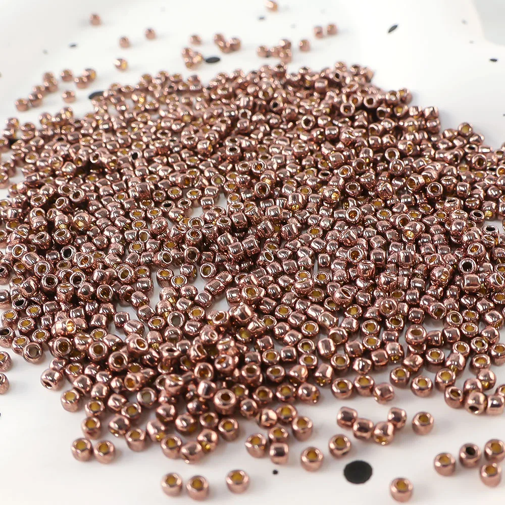 Japanese Imported TOHO Metal Color PF Series Beads Jewelry Accessories 10g Suitable for All Kinds of DIY Handmade