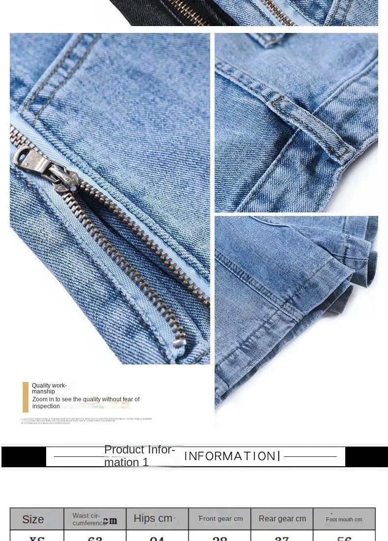 Women's Korean Y2K Black Denim Shorts Summer Thin High Waist A-Line Loose Wide Leg Slimming Hot Pants