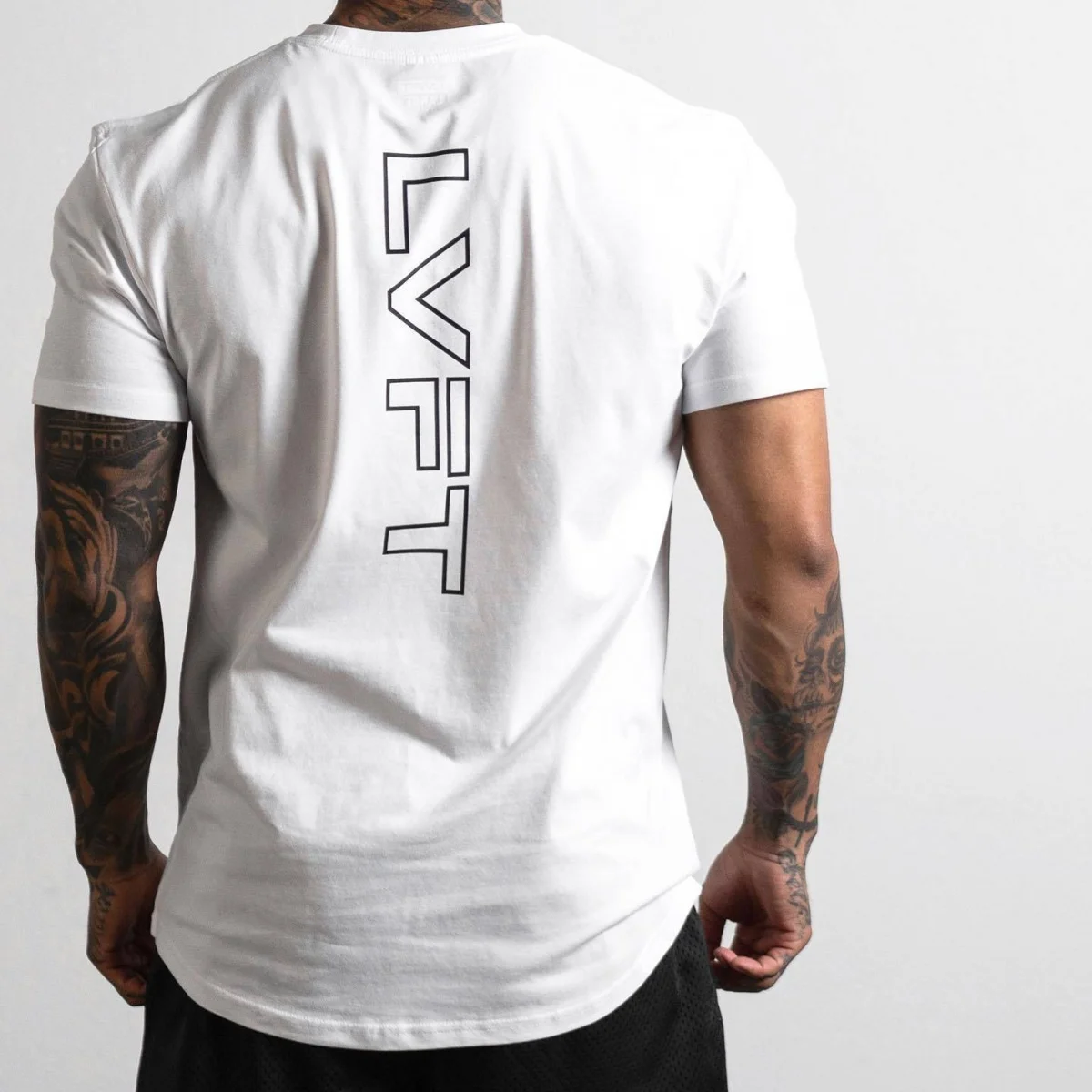 New GYM Fitness Sports Boys Short Sleeve Leisure All Fashion Brand Outdoor Fitness Exercise Elastic Fashion T-shirt Round Collar
