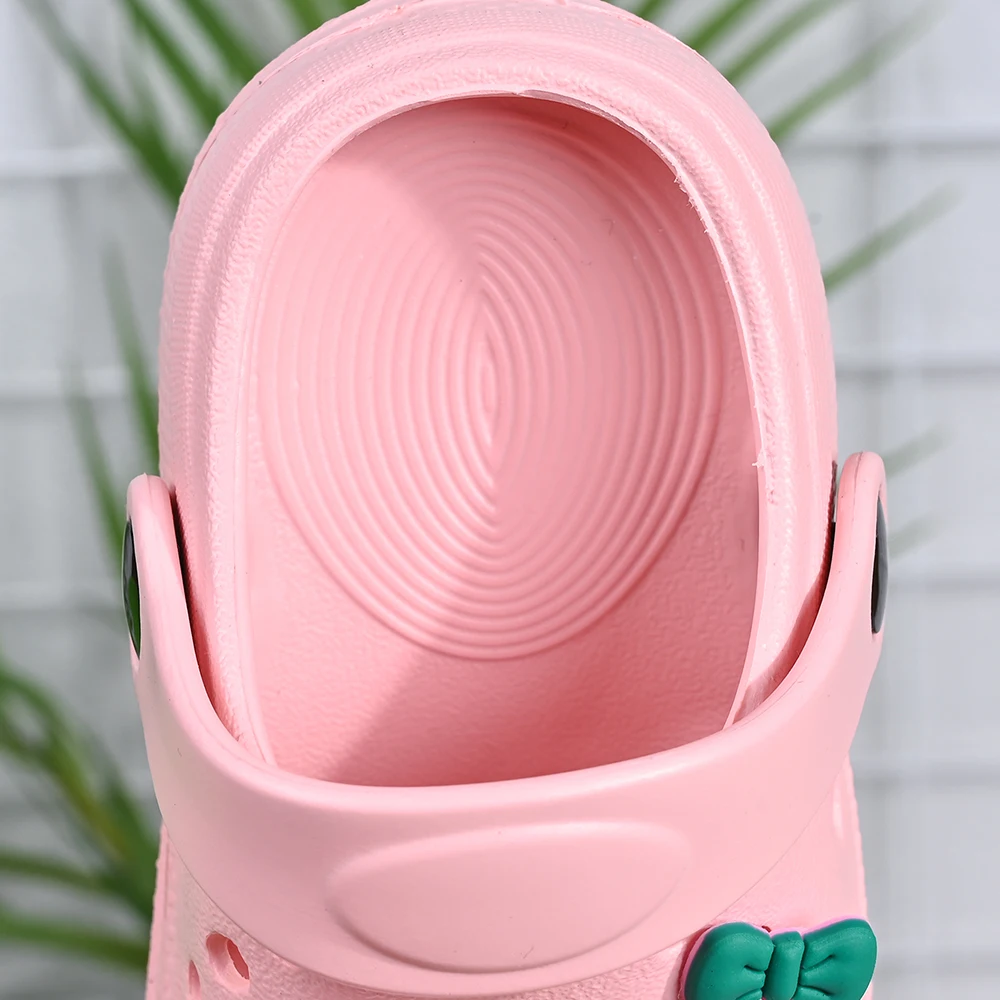 New Summer Children's Slippers Rainbow Cherry Cake Casual Sandals - Breathable Non-Slip for Boys Girls - Home & Beach Wear