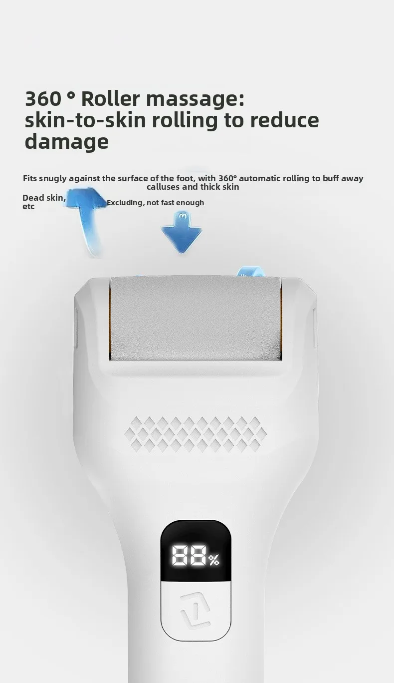 Grinding Foot Skin Electric Rechargeable Foot Grinding Artifact Remove Foot Skin Dead Skin Callus Knife Foot Trimmer