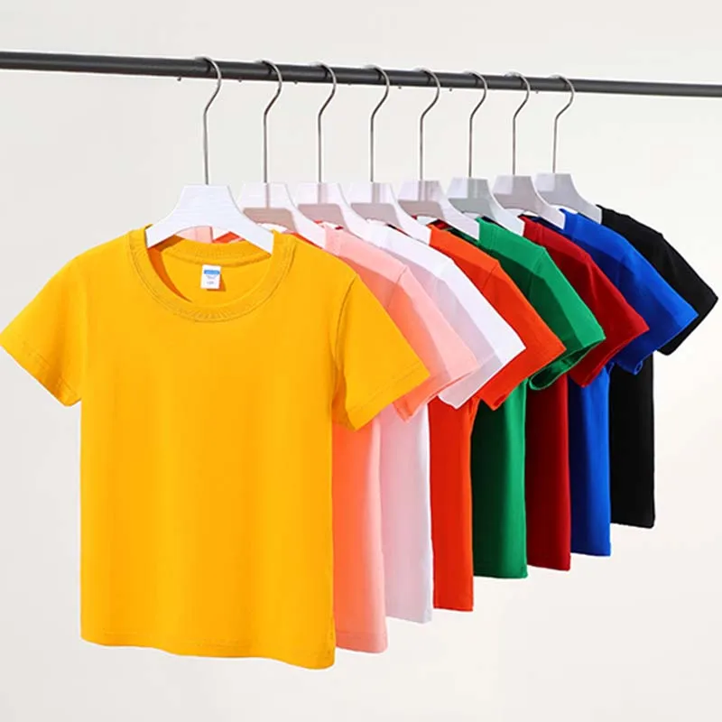 Cute Funny Cat Graphic Print Children T-shirts Summer Cartoon Fashion Casual Tops for Girls Boys O-Neck Short Sleeve T-shirts