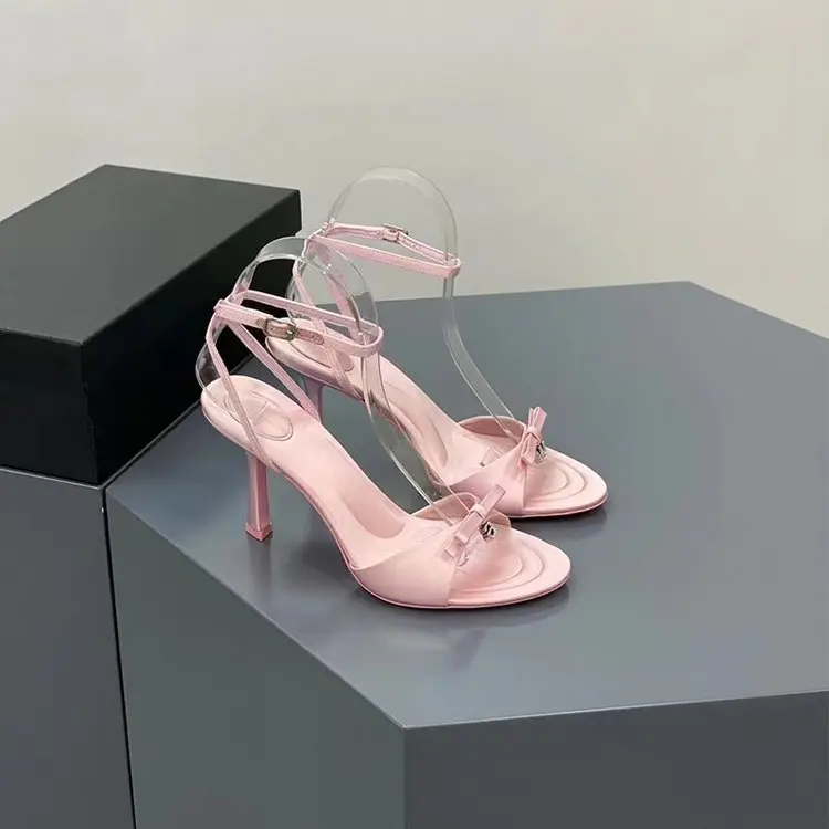 New Sexy High Heels Womens Sandals Summer Fashion Trend Comfort Peep Toe Boots Stilettos Jazz Dance Female Shoes Plus Size
