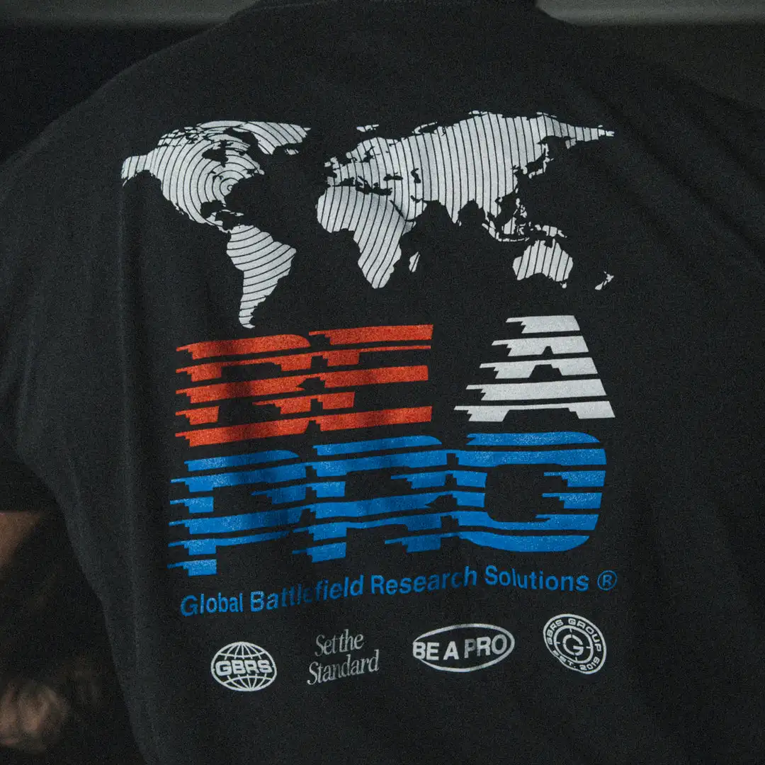 R. W.B. Be A Pro Military Training Tactical Casual T-shirt Men's and Women's Luxury Brand Top