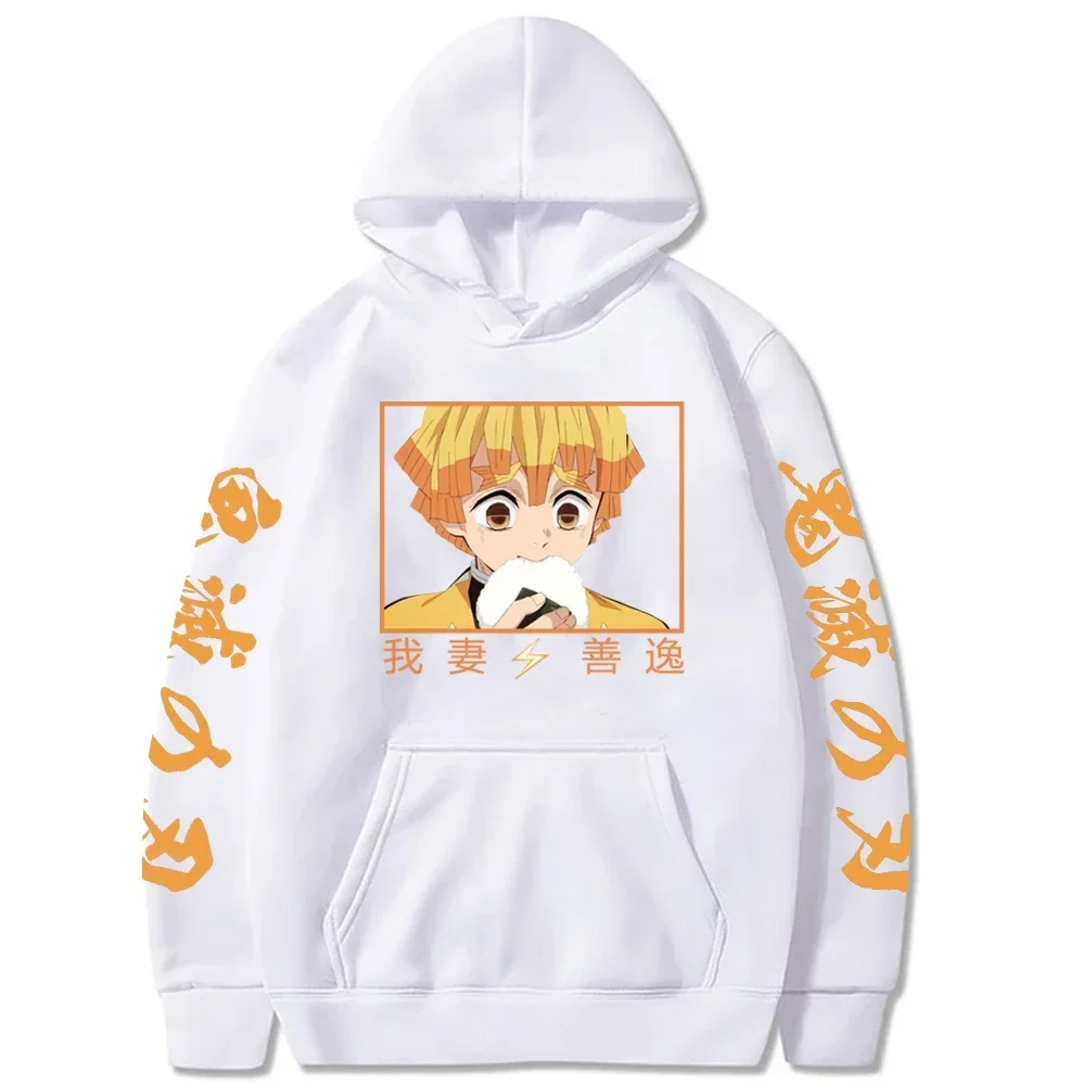 2026 New Demon Slayer Graphic Printed Hoodie Sweatshirt Men's and Women's Hoodie Men's Tops Sports Hoodie Harajuku Y2K Hoodie