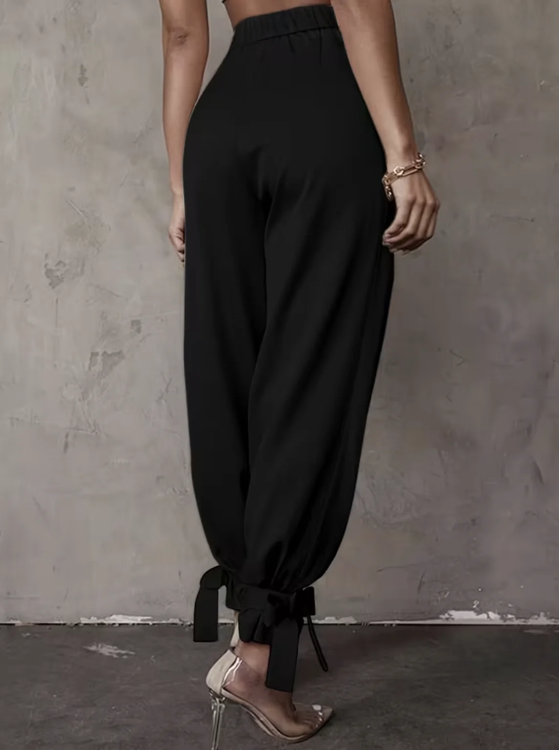 Women's Elegant, Casual, Fashionable, Outdoor Sports, Slimming, Versatile, Japanese, European and American Suit Pants