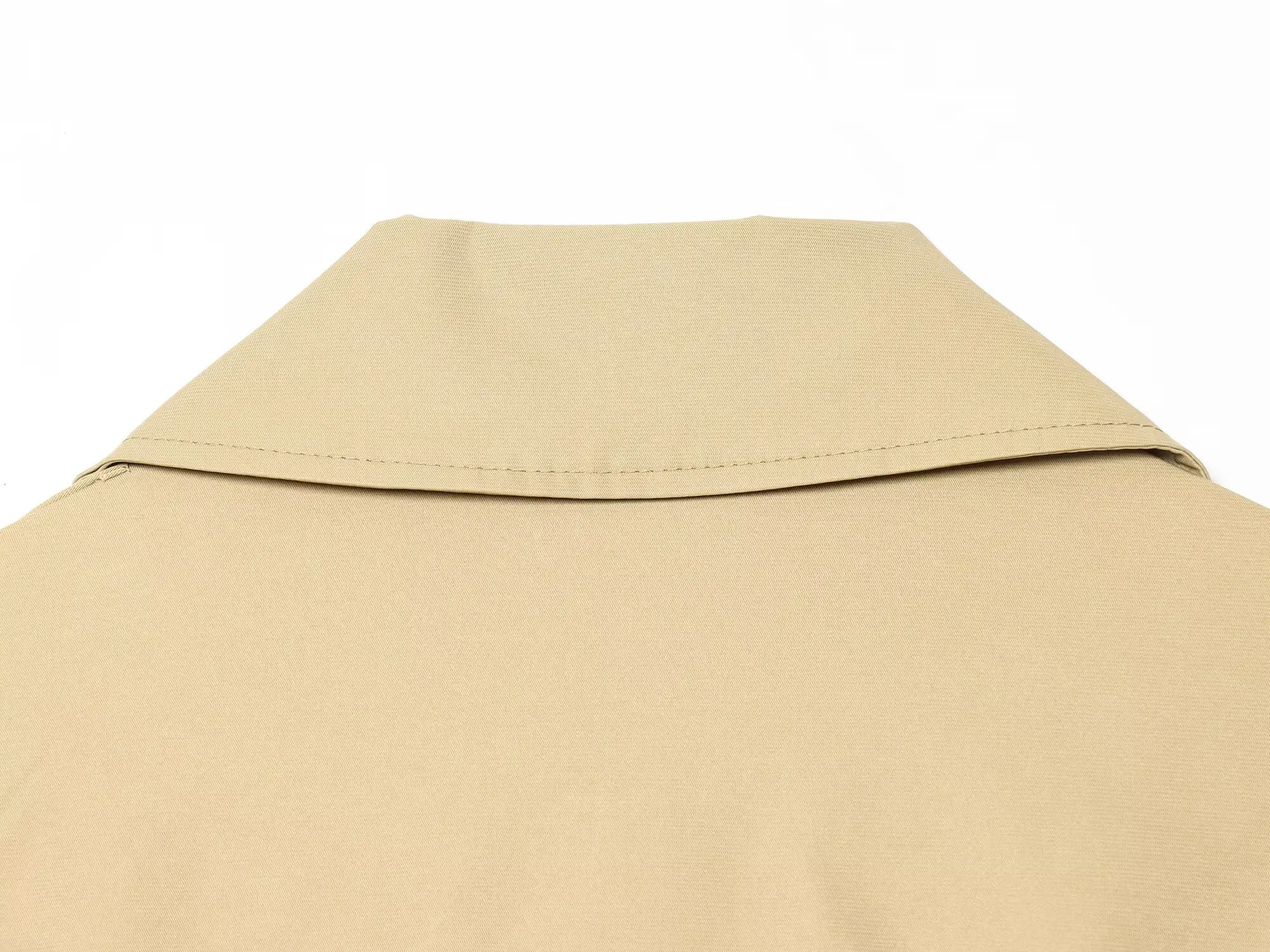 Nlzgmsj 2026 Spring French Style Women Cropped Trench Coat Double Breasted Belted Lapel Collar Long Sleeve Elegant Windbreaker