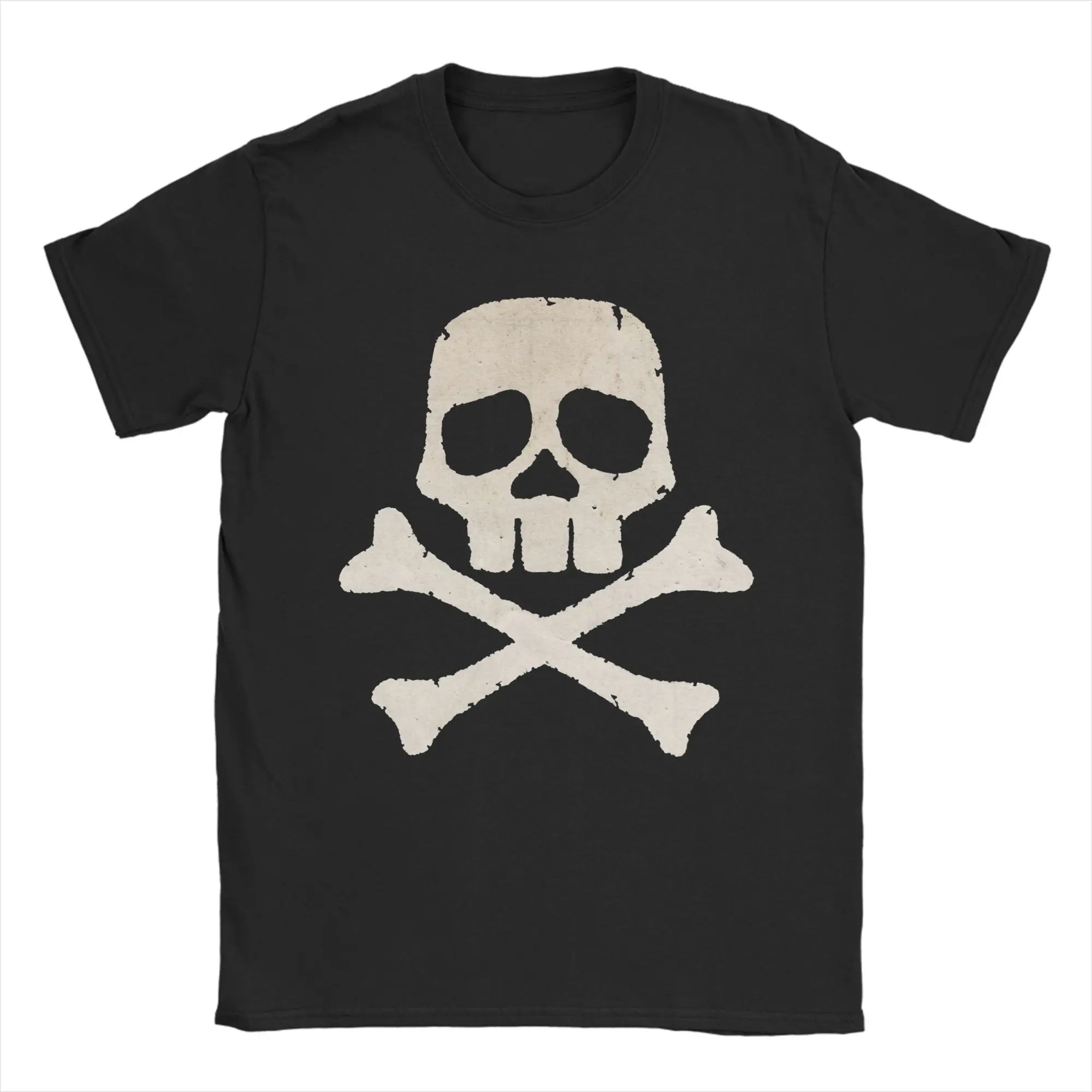 Space Pirate Captain Harlock Albator T Shirt Men's Cotton Funny T-Shirt Round Collar Tee Shirt Short Sleeve Tops Summer