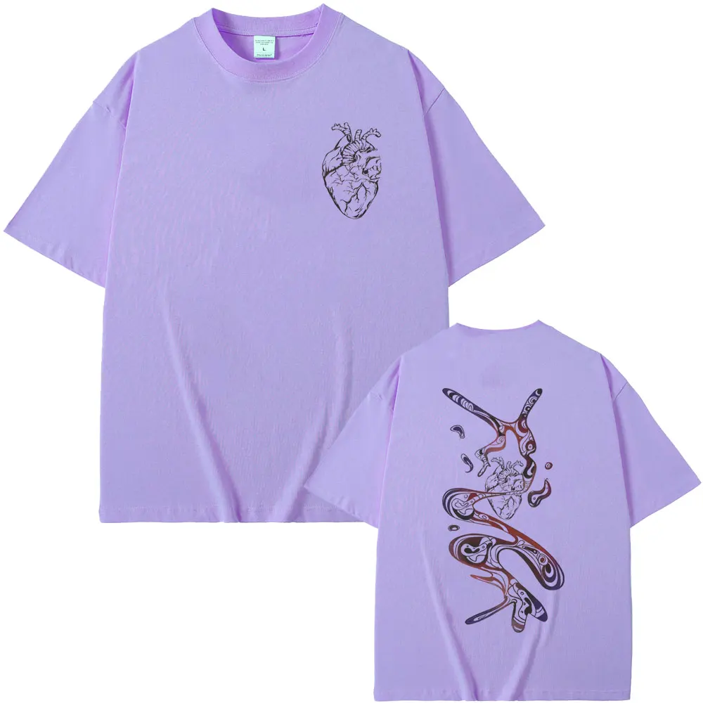 Anime The Summer Hikaru Died Hikaru Yoshiki Graphic T-shirt Men Women Cartoon Casual Oversized T Shirt Manga Streetwear Unisex