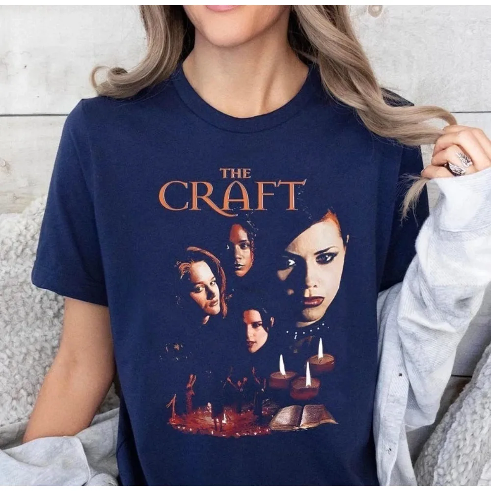 Witch Game "horror Movie Retro 90s Pattern T-shirt Summer New Unisex Casual Fashion T-shirt