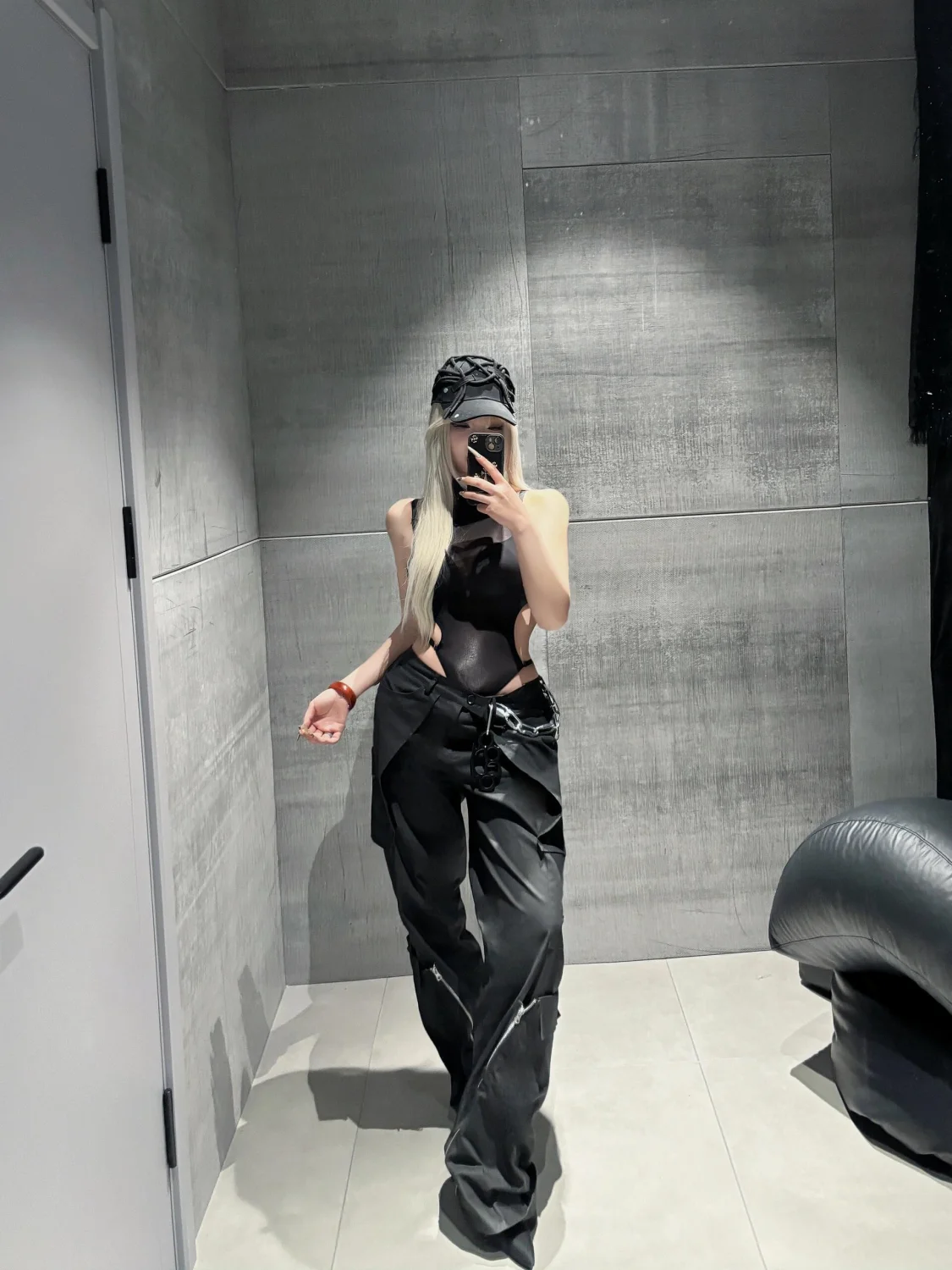 2026 Summer Fashion New Spicy Girl Tight Hollow Design Jumpsuit Slim Fit Hanging Neck Exposed Back Sexy Base Outfit