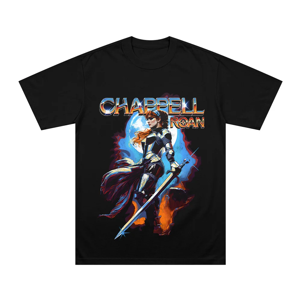Chappell Roan Hot Game T-Shirt Chapel Roan Metal Rock Harajuku Tee Summer Men's Women's Fashion Gothic Cotton Casual Comfort Top