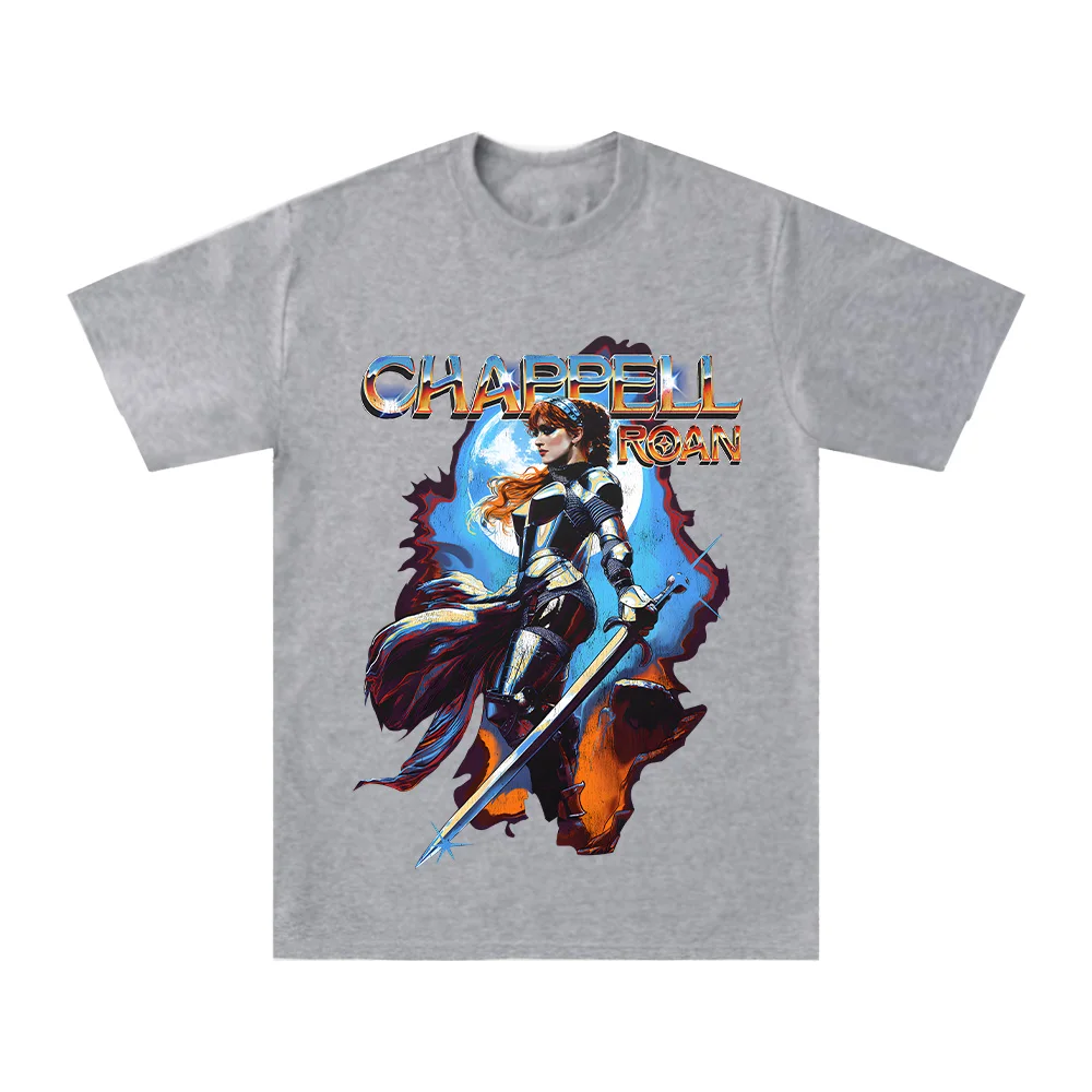 Chappell Roan Hot Game T-Shirt Chapel Roan Metal Rock Harajuku Tee Summer Men's Women's Fashion Gothic Cotton Casual Comfort Top