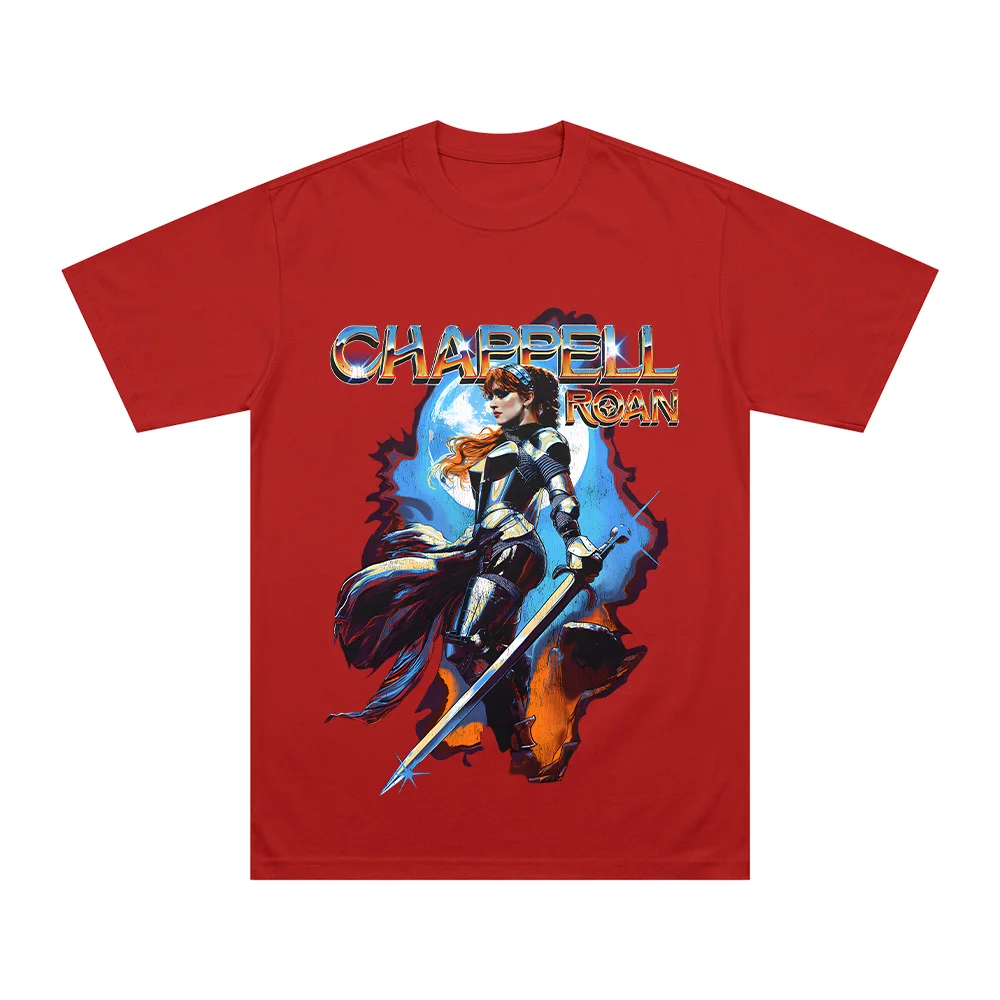 Chappell Roan Hot Game T-Shirt Chapel Roan Metal Rock Harajuku Tee Summer Men's Women's Fashion Gothic Cotton Casual Comfort Top