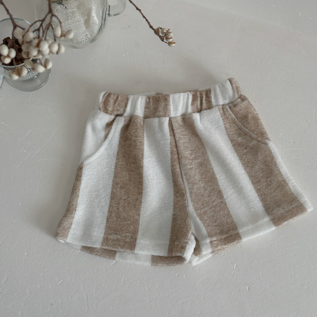 Kids Clothes Children's Striped Suit Short-sleeved+shorts 2-piece T-shirt Summer Baby Clothes Children Clothing Boys Girls
